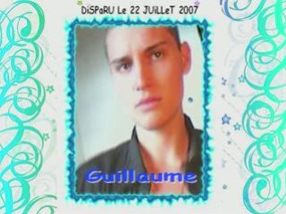 DISPARITION DE GUILLAUME GARDIES