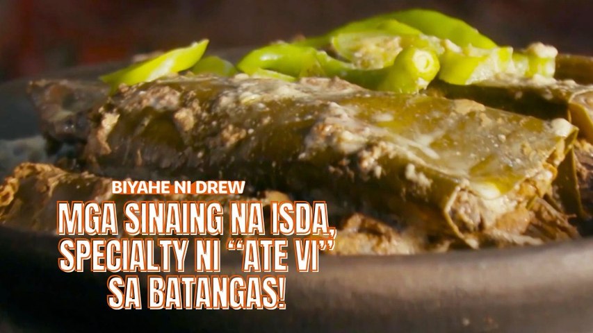 Mga sinaing na isda, specialty ni “Ate Vi” sa Batangas! | Biyahe ni Drew