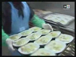 les repas de royal air Maroc