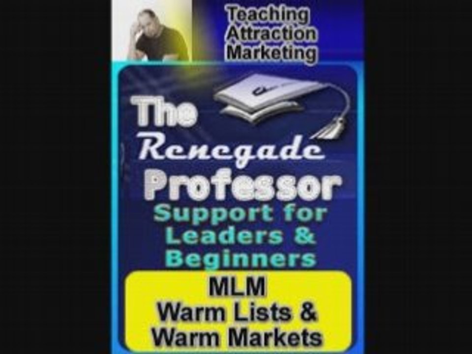 Network Marketing using Warm Lists