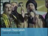 Sayyed Hassan Nasrallah with the Freed Prisoners