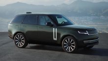 Range Rover Electric Design Preview in Belgravia Green