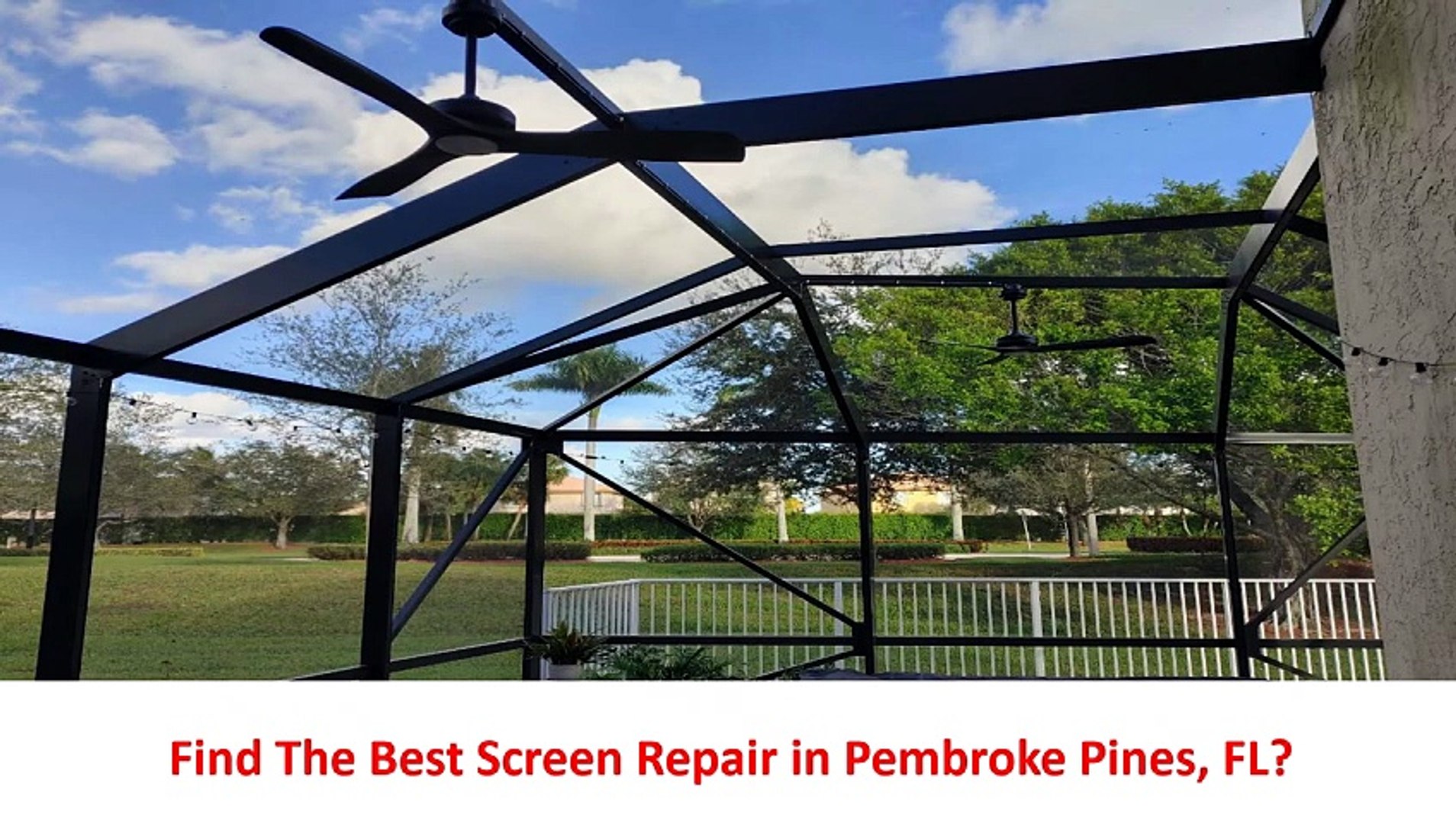 Broward Screen, Inc - Local Screen Repair in Pembroke Pines, FL