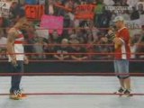 WWE Raw 7/28/08 John Cena & Batista Confrontation