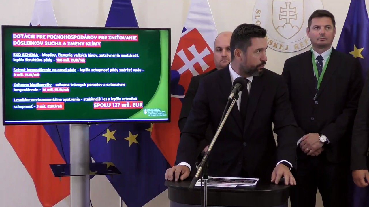 ZÁZNAM: Vláda schválila návrh štatútu Národnej komisie pre vodu a sucho