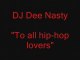Dee Nasty- To all Hip-Hop Lovers