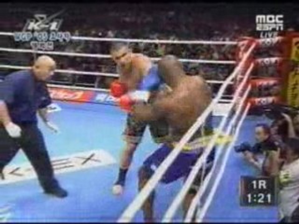 K-1 2005 WORLD GP Jerome Lebanner vs Goodridge