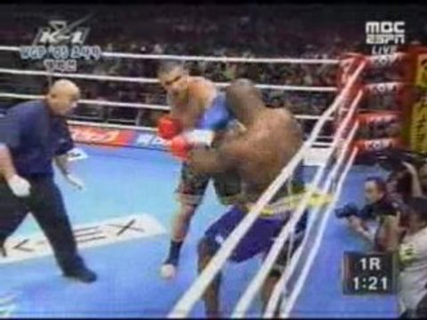 K-1 2005 WORLD GP Jerome Lebanner vs Goodridge