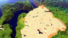 Minecraft Eiffel Tower Build Timelapse