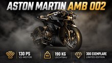 Aston Martin AMB 002: Nur 300 Exemplare des neuen Superbikes