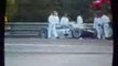 Suite accident crash Mercedes CLR 24 heures Le Mans 1999