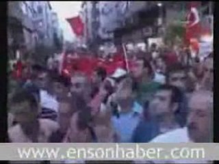 Tuncay Özkan güngören protesto
