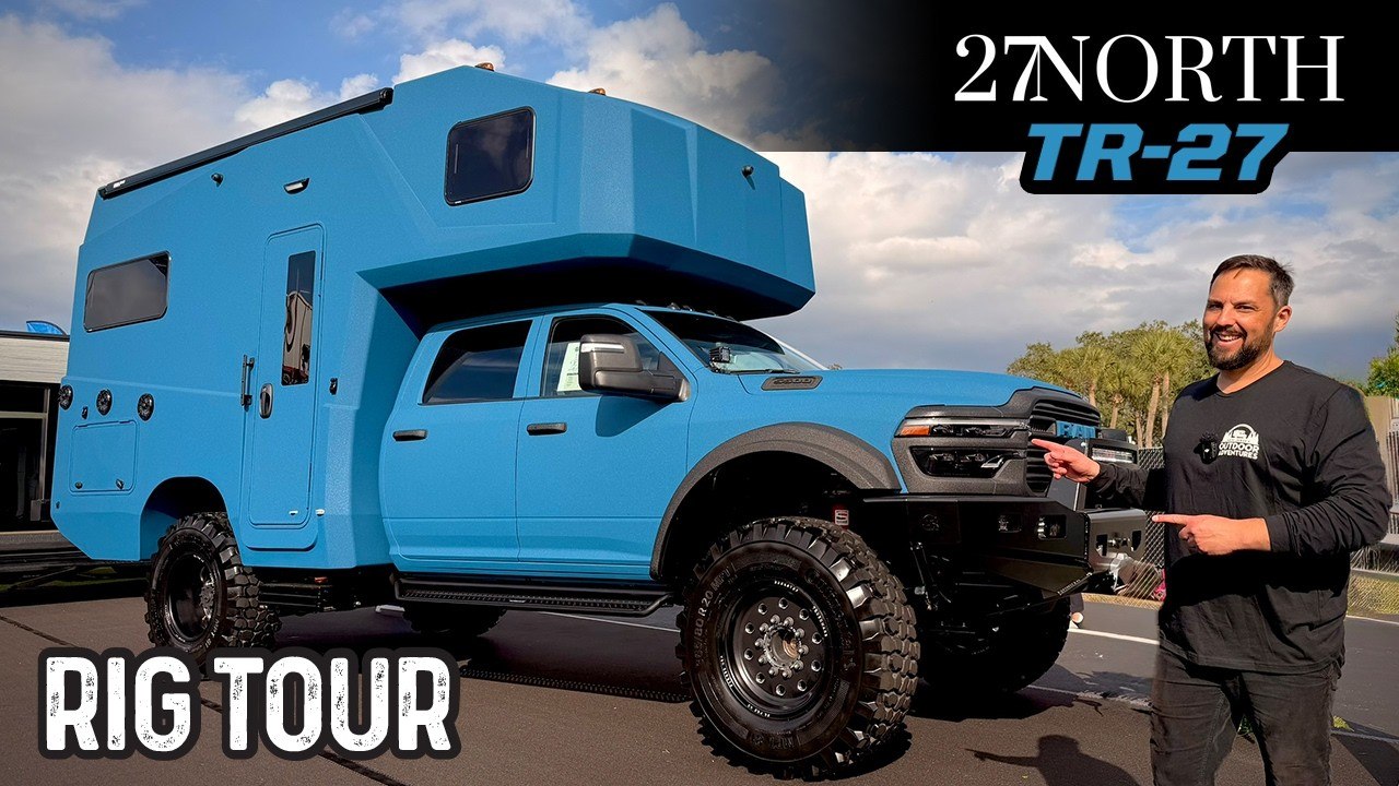 27 North Trekker RAM 5500 Expedition Camper Tour at Florida RV Super Show