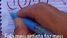 Criando sombras dos nomes dos meus seguidores - HERON✍️ #desenhos #art