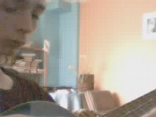 Webcam guitare classique