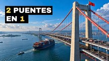 China construye un puente que romperá cinco récords mundiales