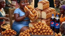 The story of adaku | Adaku cooking for her co workers
