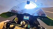 ZX-10R Just Woke Up the Tunnel 🔥 #zx10r #flyby