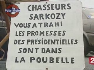 Les chasseurs en colère