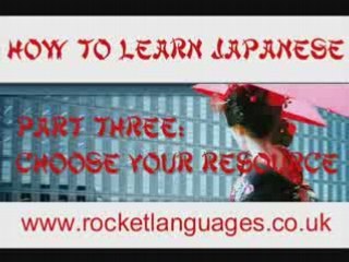 How To Learn Japanese Successfully: Part Three