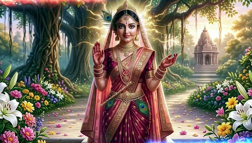 Radha Do Axar Arth Anant Hai Radha | Brij Ki Rani Radha | Superhit Krishna Song