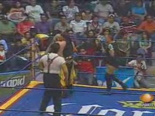 Gran Apache & Mari Apache vs Oriental & Cinthia Moreno
