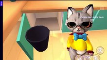 Ich zocke the cat in yellow