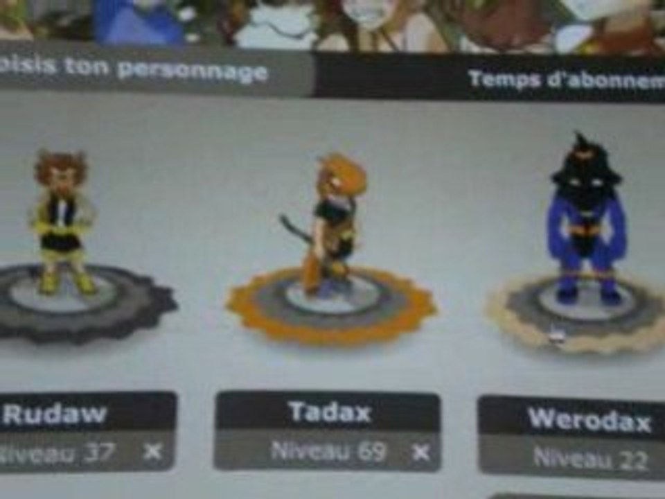 Tout les emote dofus