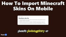 How to import minecraft skins on mobile (Step by Step)