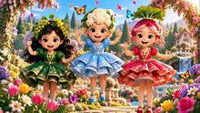 Garden Friends, Dance With Me! 🌸🍇 | Fun Nursery Rhyme for Kids | Kids Songs