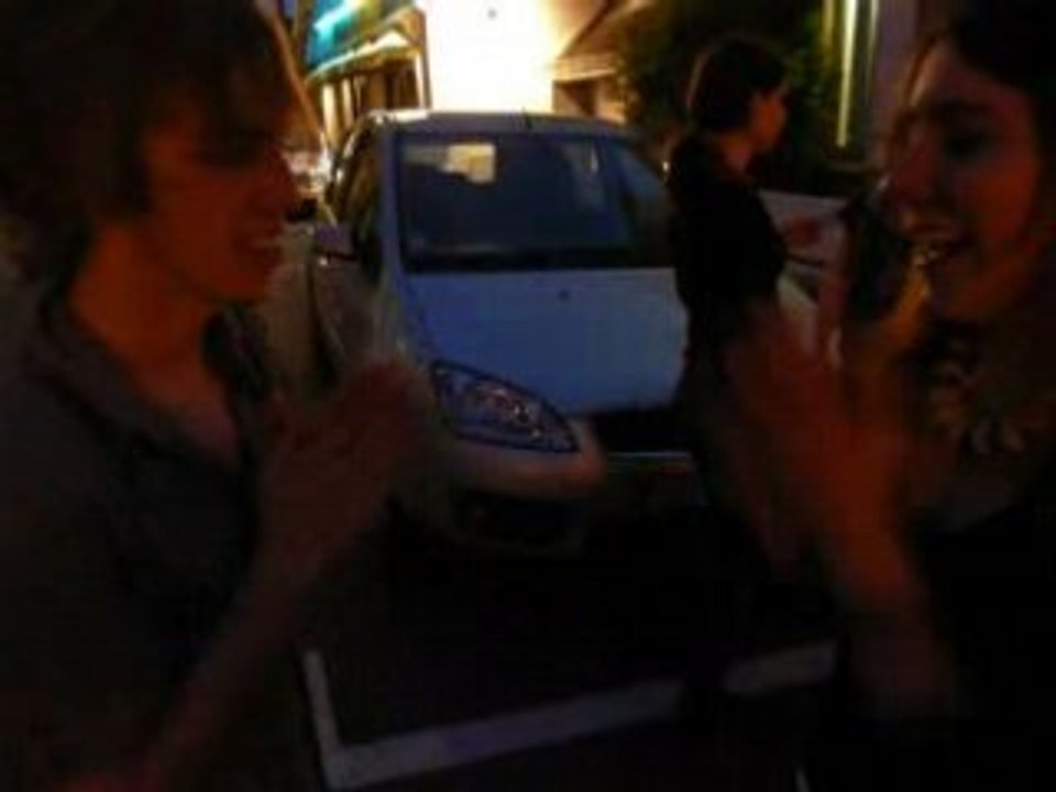 Maya l'abeille aveC romi  fête fin d'année à Pornich