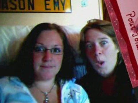 Montage de Emy et moi en plein délire