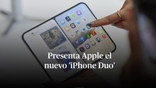Presenta Apple el nuevo 'iPhone Duo'
