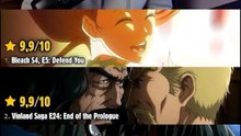 Les 5 meilleurs épisodes d animé
