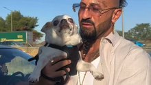 Agozzino Alfredo con il piccolo arnold