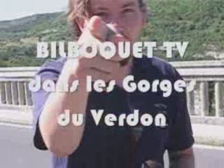 Bilboquet Tv dans les Gorges du Verdon
