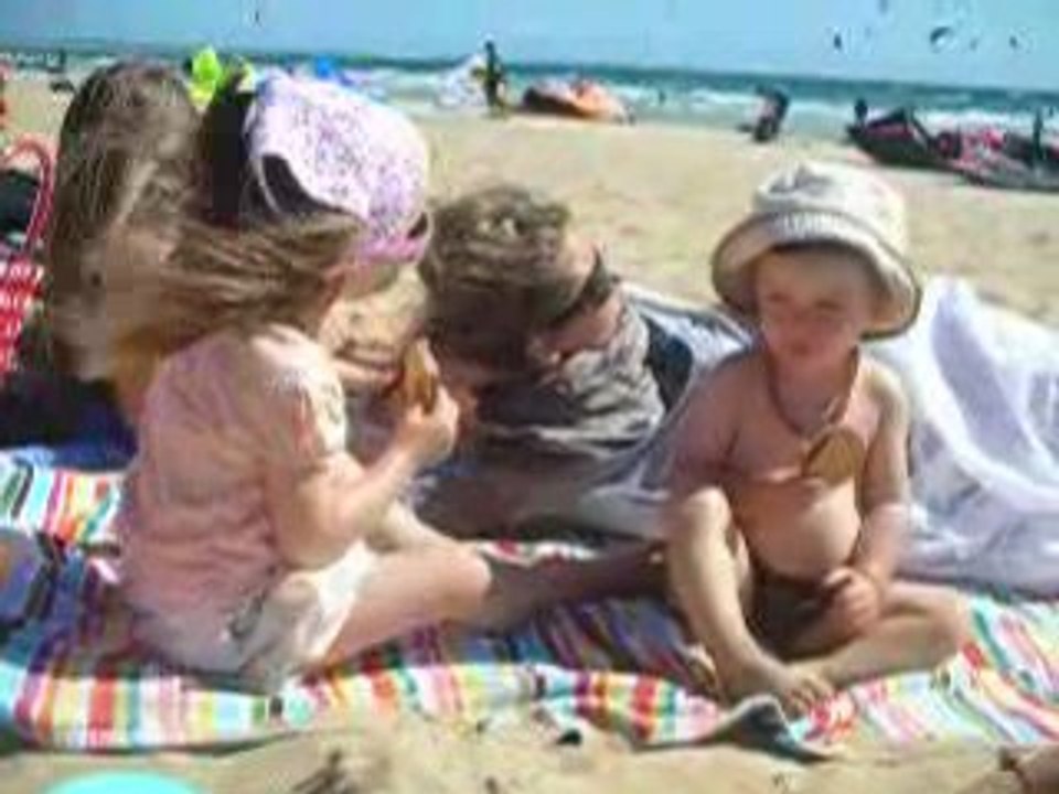 Les enfants avec tatie flo