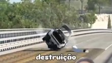 TESTE DE DESTRUIÇÃO: 100 LOMBADAS A 180 KM/H! 🚙💥