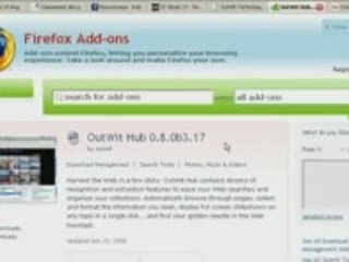 Présentation d'OutWit Hub, un nouveau "moissonneur" Web