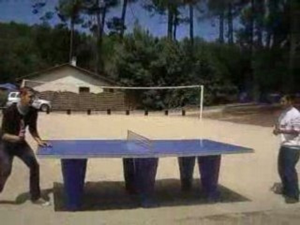 mario et john ping pong