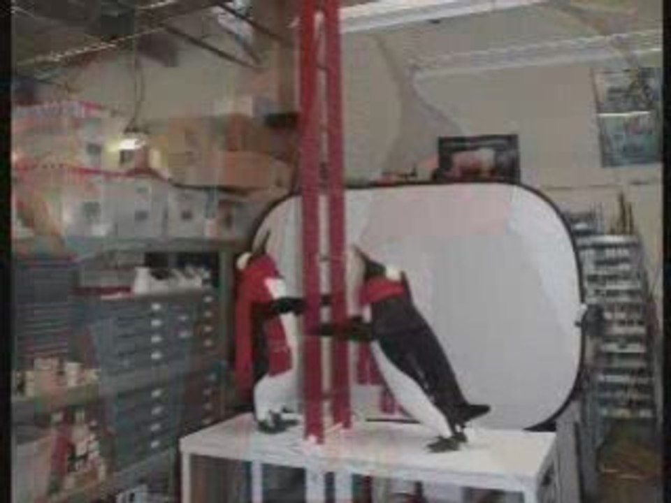 Animatronic Penguins Built for the Bellagio Hotel in Las Veg