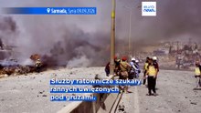 Wybuch tymczasowego składu broni koło Idlibu zabija 14 osób