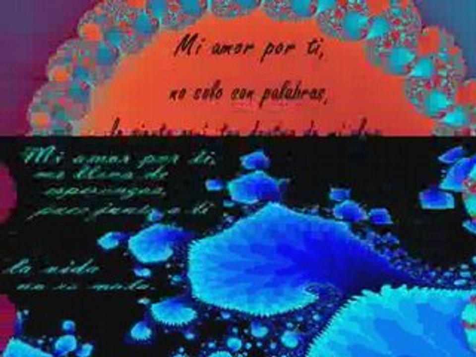 Proyecto conjunto(Myriam&David).Mi amor por ti.