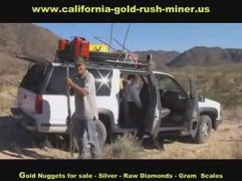 California gold nugget prospecting hazards