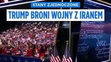 Trump na konwencji Republikanów: broni wojny z Iranem, atakuje Demokratów i obiecuje gotówkę