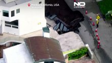 Τεράστια καθίζηση ανοίγει έξω από τη βίλα του Νίκολας Κέιτζ στο Μάλιμπου