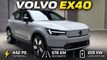 Volvo EX40: 576 km Reichweite und neue Technik! 🔥