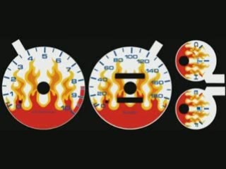 Rdash - El Glow Gauge -r3d rsb flame rrb type