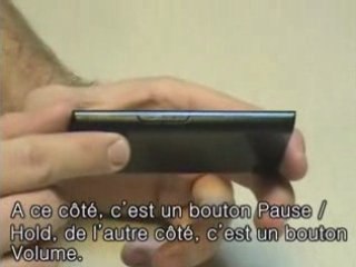 Je vais parler de Samsung baladeur MP3, YP-P2!