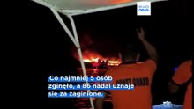 Co najmniej pięć ofiar śmiertelnych i 86 zaginionych po pożarze promu na Filipinach